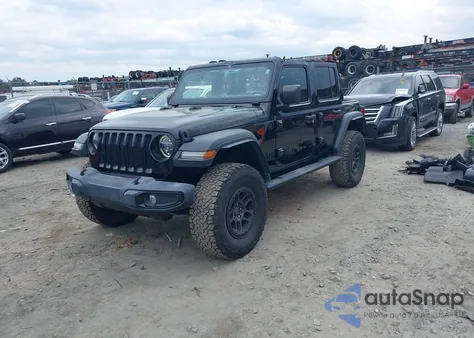 2022 Jeep Wrangler Unlimited High Tide 4X4 из США, поврежденный, VIN 1C4HJXDG6NW253313
